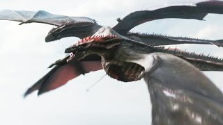 Euron kills Rheagal Dragon and Attacks Daenerys Ships with Army Scene | Game Of Thrones 8x04
