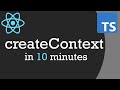 Learn createContext with TypeScript in 10 minutes