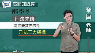 【轉學考】【刑法先修— 榮律】｜高點知識達函授課程｜知識達學習網