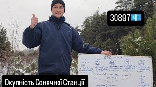 Окупність сонячної електростанції на 40 кВт 🌅 Її заробіток 30897євро 💶 👌