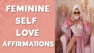 Feminine Self Love Affirmations | Give Yourself The Love You Deserve 💕