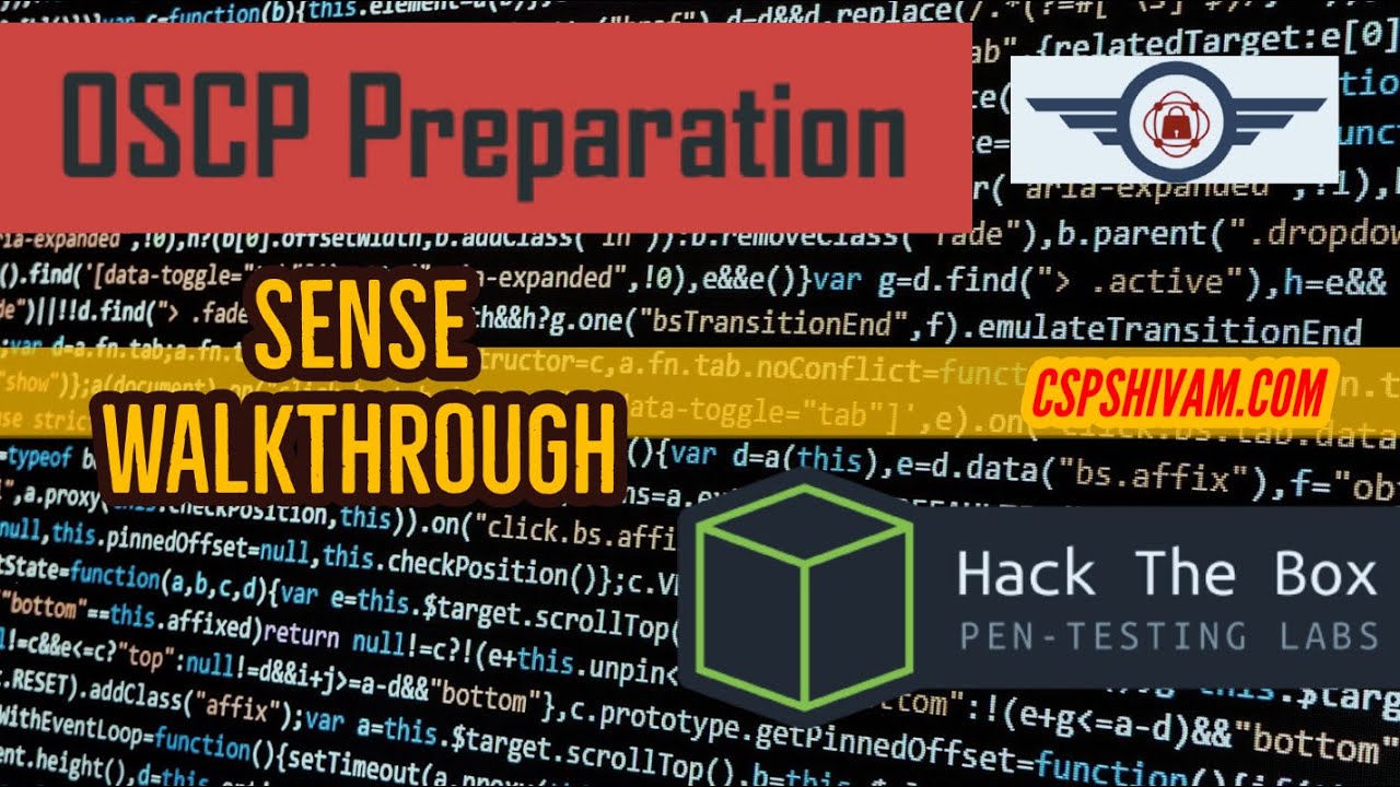 HTB Sense Walkthrough - OSCP Preparation - YouTube