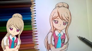 رسم امل صديقة نسمة من انمي  كوكوتاما خطوة بخطوة