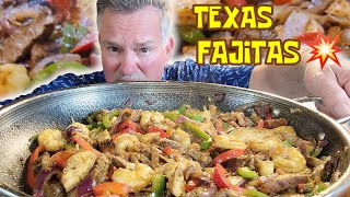 TEXAS FAJITAS!💥💯 You will IMPRESS Your Family with this one. TRY IT!!! #fajitas