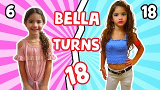 BELLA'S TRANSFORMATION TO LOOK OLDER! TURNING 18!