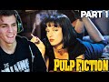 Pulp Fiction (1994) Movie REACTION!!! - Part 1 - (FIRST TIME WATCHING)