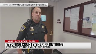 Wyoming County Sheriff announces retirement