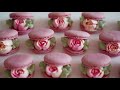 eng sub 5분만에 뚝딱 초간단 장미마카롱 블루밍봉봉 blooming bonbon