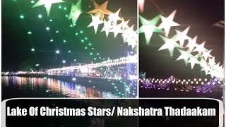 Lake of Christmas Stars (Nakshathra Thadakam) at Malayattoor 2016 | Kerala