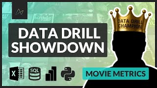 Data Drill Showdown #5: Movie Metrics | Excel vs. Power BI vs. SQL vs. Python