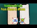 How to transfer contacts from iPhone to iPhone without iCloud and computer