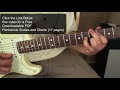 learn stevie ray style blues chords