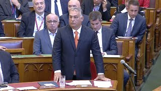 Orbán Viktor viszontválasza a frakciók reagálását követően