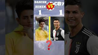 Danish zehen VS Cristiano Ronaldo ❓@DanishZehenfambruh #cr7 #shorts