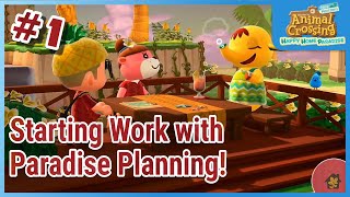 Starting out with Paradise Planning! | New Horizons Paradise Planning! #1