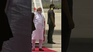 PM Modi lands in Delhi following 3 nation visit to Europe | #SHORTS