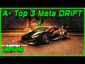 Top 3 Meta Best PRO DRIFT Cars for A+ Class  - Need for Speed Unbound