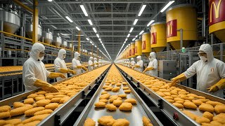 How McDonald's Chicken McNuggets are REALLY Made in a Factory