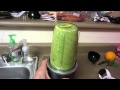 NUTRIBULLET REVIEW and Demo (GREEN SMOOTHIE)