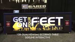 Sideline Interactive DualView scoring table digital