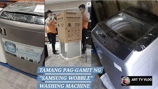 WOBBLE TECHNOLOGY SAMSUNG AUTOMATIC WASHING MACHINE | FULLY DEMO |  WA70H4400SS/TC |  7.0KG