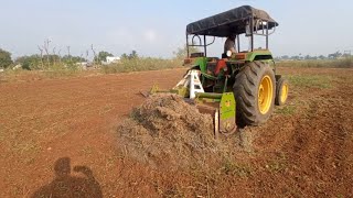 Round type plough  in John Deere gomathi rottavetor/#Boopathi tractors/#tamil