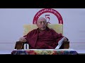 h.e. prof. samdhong rinpoche s talk on h.h. the dalai lama s vision and secular ethics