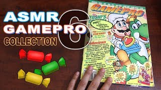 ASMR - GamePro Magazines Part 6 - whispering, mouth sounds, page flipping, candy, tingles