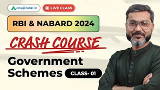 Govt Schemes 2024 | RBI Grade B 2024 Notification | NABARD Grade A | Current Affairs | Anuj Jindal