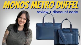 Monos Metro Duffel Review: Personal Item sized!