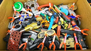Rocket Guns & Fantastic Toy Guns Box- Explosive Rockets/Cap Gun /Nerf Ultra Mini Pistols