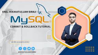 MySQL COMMIT & ROLLBACK Tutorial in Pashto (Day #015 )