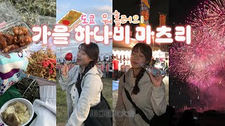 하나비 마츠리 가서 야타이 뿌수고 👊 불꽃놀이 보는 낭만 낭낭한 VLOG ˚✧₊⁎ 일본워홀