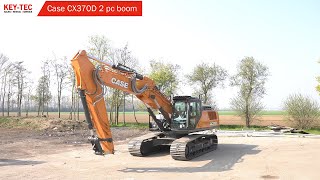 Case Construction CX370 double boom