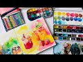 The BIGGEST watercolour sketchbook ever - Khadi Fatbook Sketchbook tour