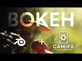 Bokeh & Lens Dirt in Blender 3D w/CAM-FX Add-On! | Easy Tutorial