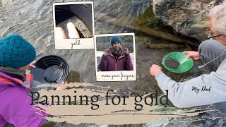 gold panning the illinois river