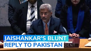S Jaishankar Shuts Down Pakistan At United Nations