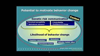 Applications of Genomics to Improve Public Health - Colleen McBride (2014)