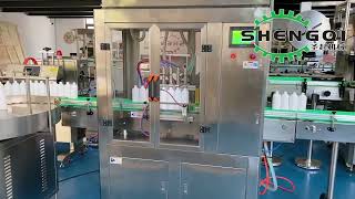 全自动酱油醋酱料直线式灌装机Automatic soy sauce and vinegar filling machine