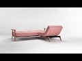 splitback sofa bed w frej arms by innovation