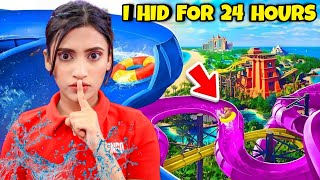 I Hid In LARGEST Waterpark And She Had No Idea | *gone wrong* 😭| SAMREEN ALI