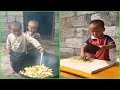 Rural life 2 brother cook  food 조리 クック , Little chef