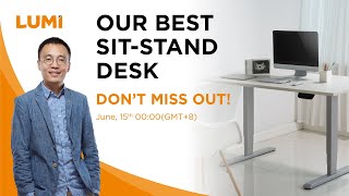 Ergonomic Sit-Stand Desk M06 Series & Accessories Review [LUMI]