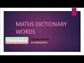 Maths Dictionary words series/15# Arbelos