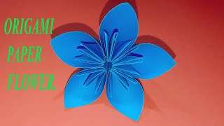 How to make a Kusudama Paper Flower | Easy origami Kusudama for beginners making | DIY-Paper Crafts