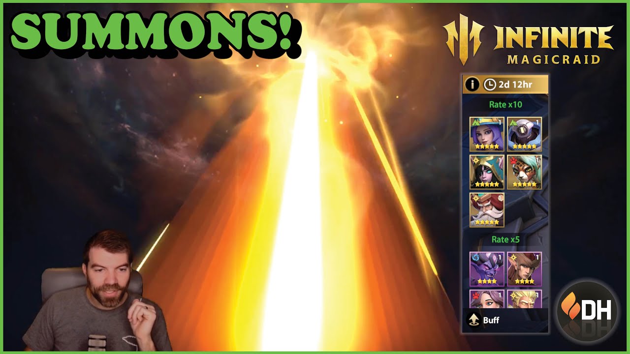 Wish Summons Infinite Magicraid Youtube