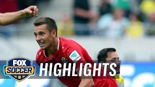 Sobiech brace equalizes 2-2 against Dortmund - 2015–16 Bundesliga Highlights