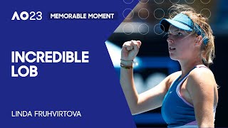 Fruhirtova's Fantastic Lob | Australian Open 2023