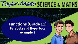 Functions Grade 11 Parabola and Hyperbola example 1